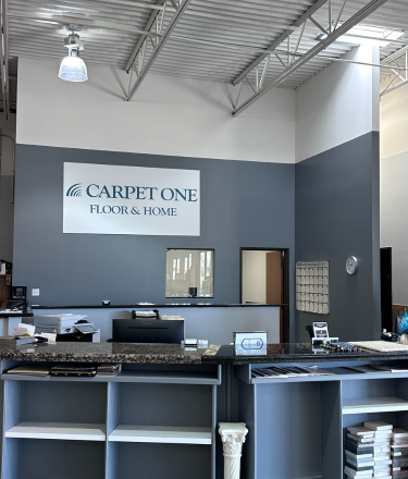Carpet One front desk